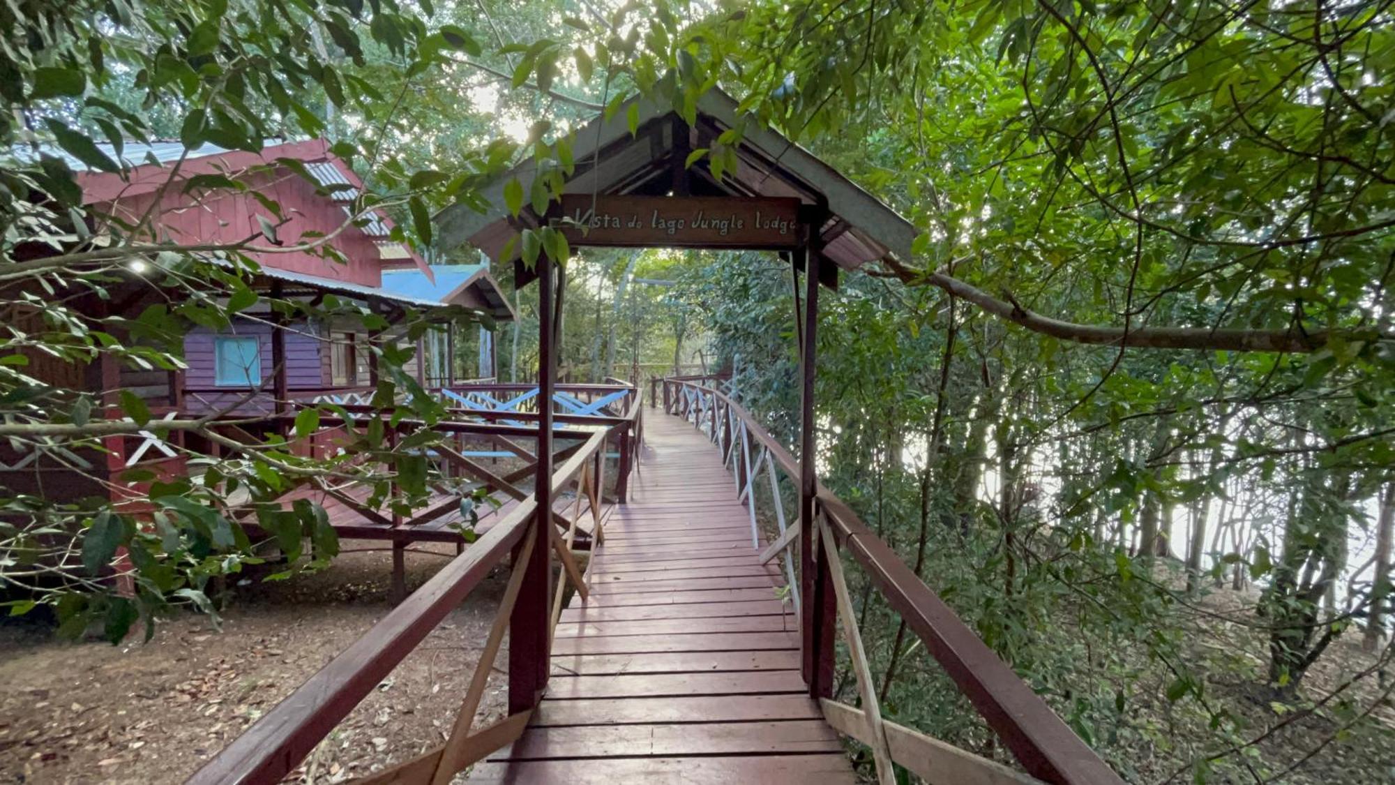 Vista Do Lago Jungle Lodge Cajual Exterior photo