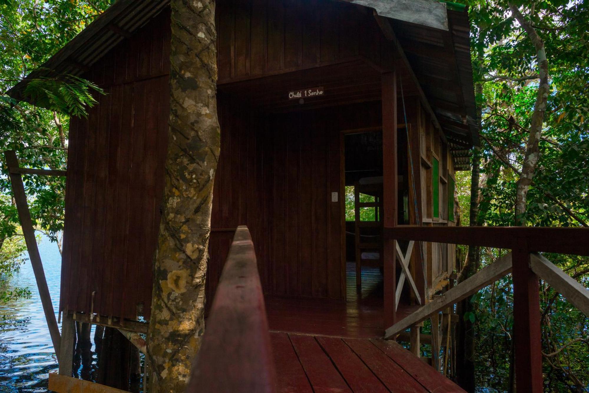 Vista Do Lago Jungle Lodge Cajual Exterior photo